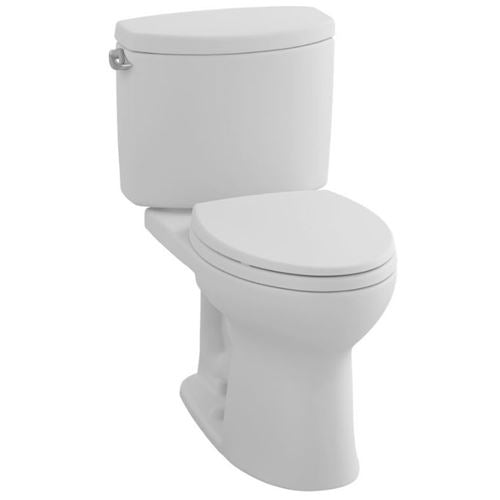 Toto - Drake II Two-Piece Round 1.28 GPF Universal Height Toilet with CEFIONTECT
