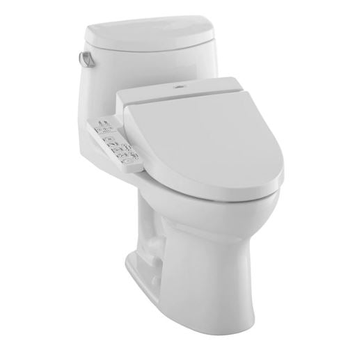 Toto - Ultramax II Washlet+  C100 One-Piece Toilet 1.28GPF - Cotton