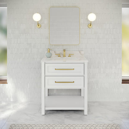 Jeffrey Alexander - Kipling 30 Inch W  Single Basin Bathroom Vanity Set