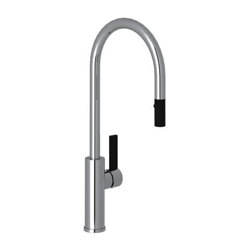Rohl - Tuario Pull-Down Kitchen Faucet With C-Spout