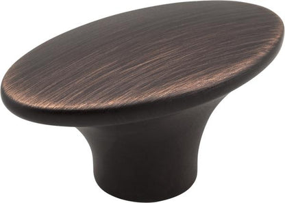 Jeffrey Alexander - 1-7/8 Inch Overall Length Oval Hudson Cabinet Knob
