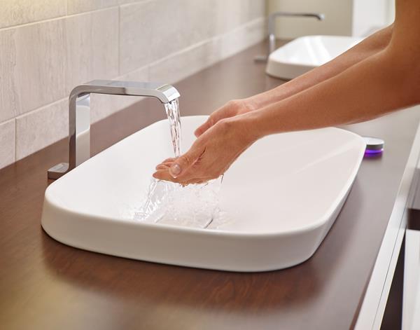Toto - Neorest Kiwami Rectangular Semi-Recessed Fireclay Vessel Bathroom Sink With Cefiontect, Cotton White