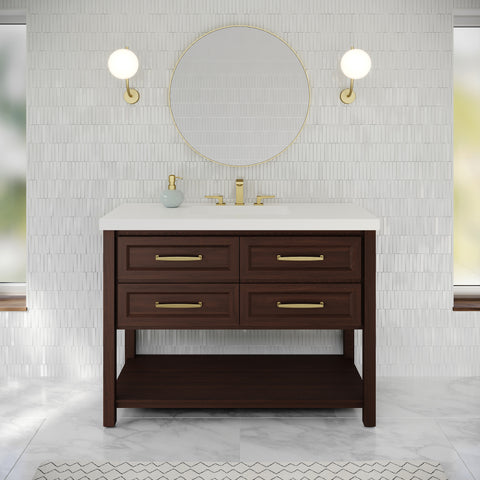 Jeffrey Alexander - Kipling 48 Inch W  Single Basin Bathroom Vanity Set