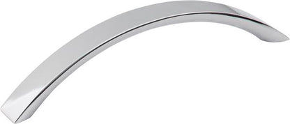 Elements - 128 mm Center-to-Center Dull Nickel Arched Belfast Cabinet Pull