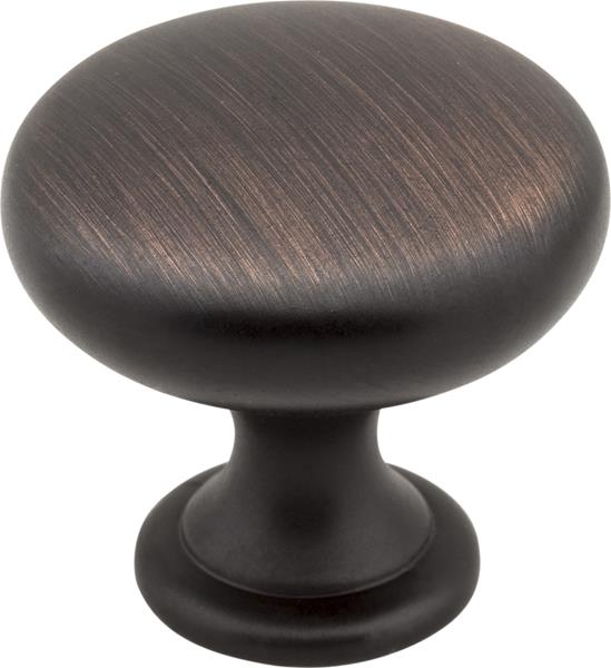 Elements - 1-3/16 Inch Diameter Madison Cabinet Mushroom Knob