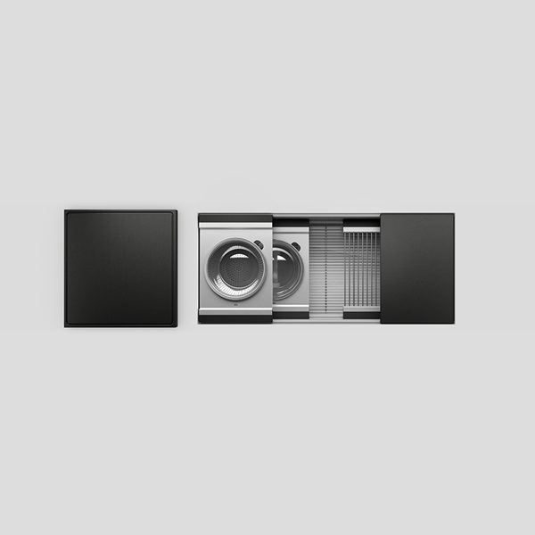 Julien - Smartstation Undermount Single-Bowl Workstation Kitchen Sink with Composite Accessories, 42x18x10