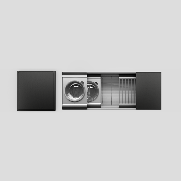 Julien - Smartstation Undermount Single-Bowl Workstation Kitchen Sink with Compososite Accessories, 48x18x10