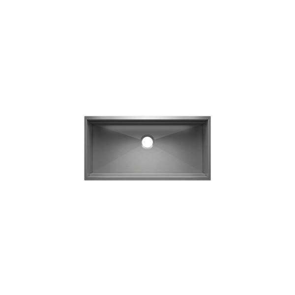 Julien - Smartstation Undermount Single-Bowl Workstation Kitchen Sink, 36X17X10