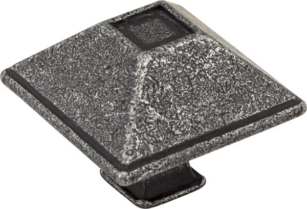 Jeffrey Alexander - 1-1/2 Inch Overall Length Square Tahoe Cabinet Knob