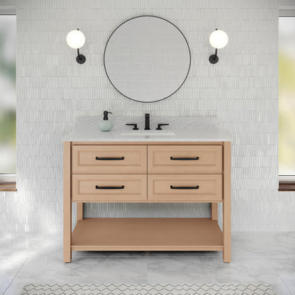 Jeffrey Alexander - Kipling 48 Inch W  Single Basin Bathroom Vanity Set