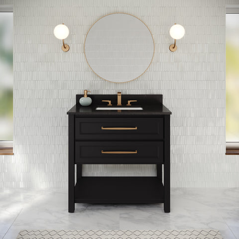 Jeffrey Alexander - Kipling 36 Inch W  Single Basin Bathroom Vanity Set