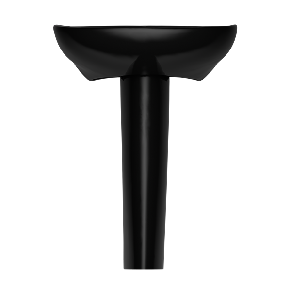 Toto - Prominence Oval Basin Pedestal Bathroom Sink For Single Hole Faucets, Ebony
