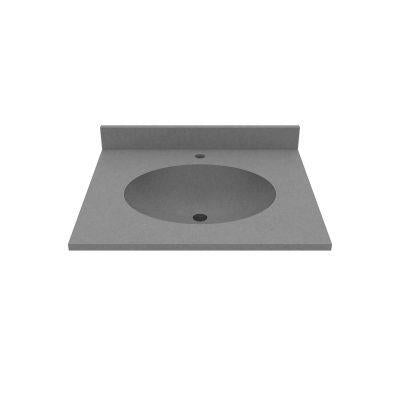 Maidstone - 25 Inch Vanity Top with Oval Integral Sink