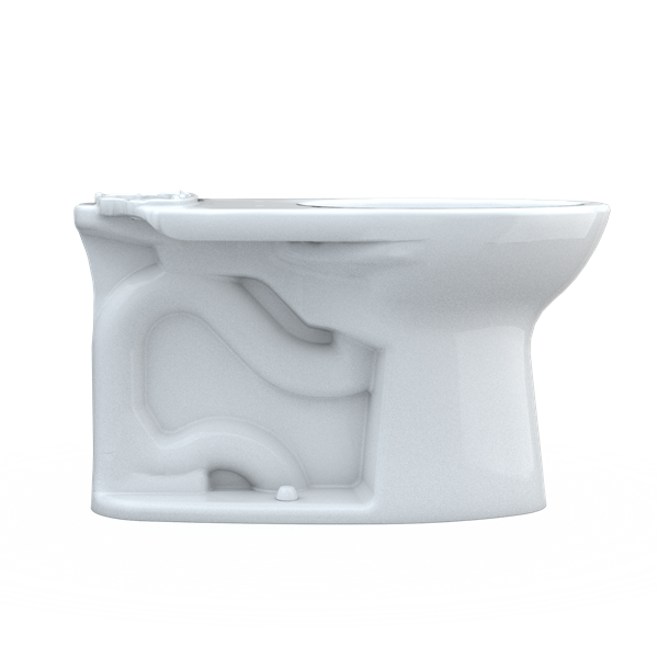 Toto - Drake Elongated Tornado Flush Toilet Bowl With 10 Inch Rough-In And Cefiontect, Cotton White