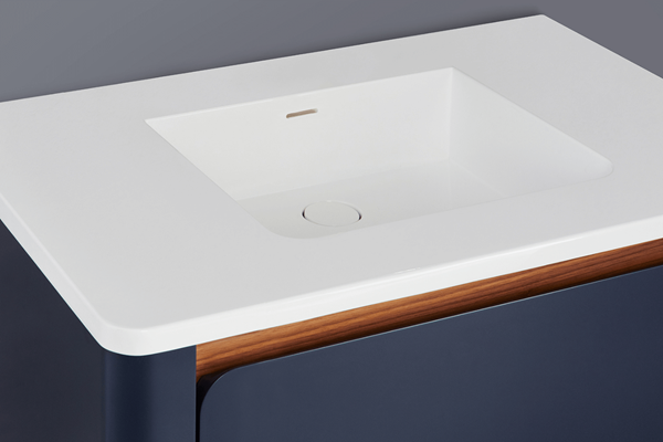 Wetstyle - Bauhaus 30 X 22 X 7/16 Semi Recessed Washbasin