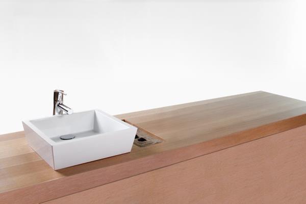 Wetstyle - Cube 15 X 15 X 4 - Above Mount Vessel