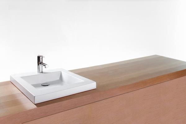 Wetstyle - Cube Metro 18 X 18 X 2 Semi Recess Washbasin