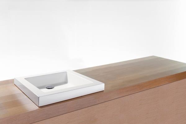 Wetstyle - Cube 18 X 18 X 2 Semi Recess Washbasin