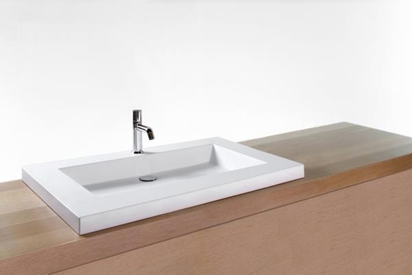 Wetstyle - Cube 36 X 22 X 2 Semi Recess Washbasin