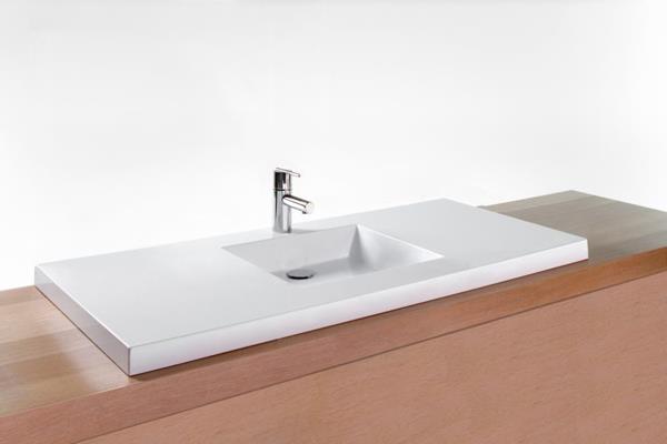 Wetstyle - Cube 48 X 22 X 2 Centered Semi Recess Washbasin