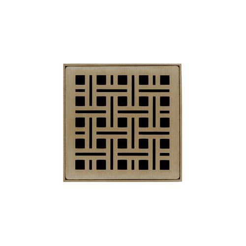 Infinity Drain - 4 x 4 Inch VD 4 Complete Standard Kit