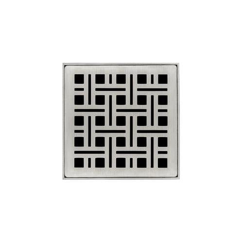 Infinity Drain - 4 x 4 Inch VD 4 Complete Standard Kit