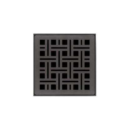 Infinity Drain - 4 x 4 Inch VDB 4 Complete Bonded Kit