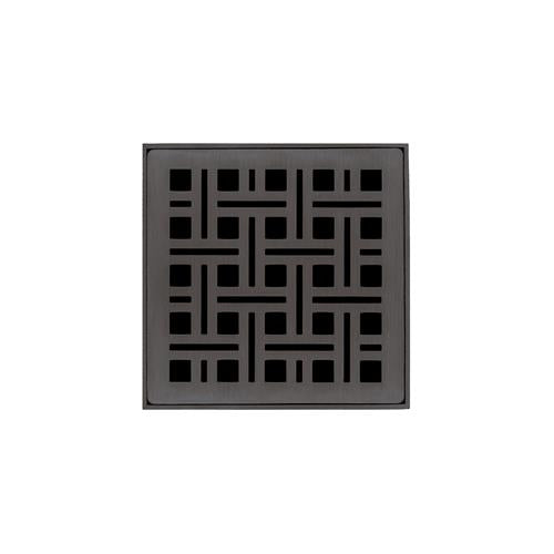 Infinity Drain - 4 x 4 Inch VDB 4 Complete Bonded Kit