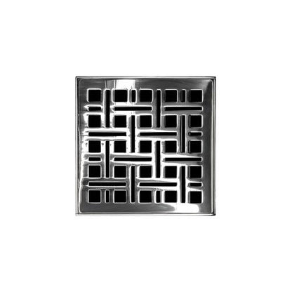 Infinity Drain - 4 x 4 Inch VDB 4 Complete Bonded Kit
