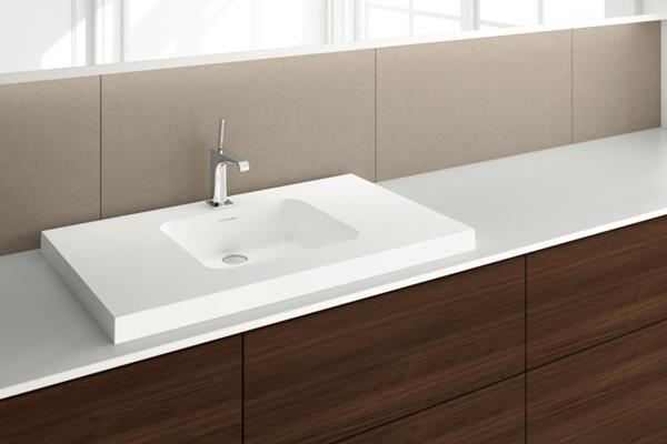 Wetstyle - Deco 36 X 22 X 2 Semi Recess Washbasin