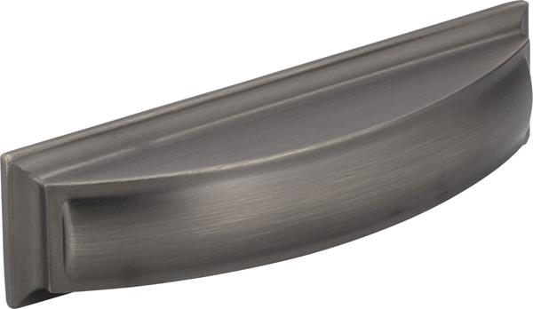Jeffrey Alexander - 96 mm Center-to-Center Square Annadale Cabinet Cup Pull