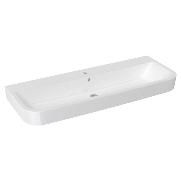 DXV - Equility 47 Inch Wall Hung Lavatory One Hole