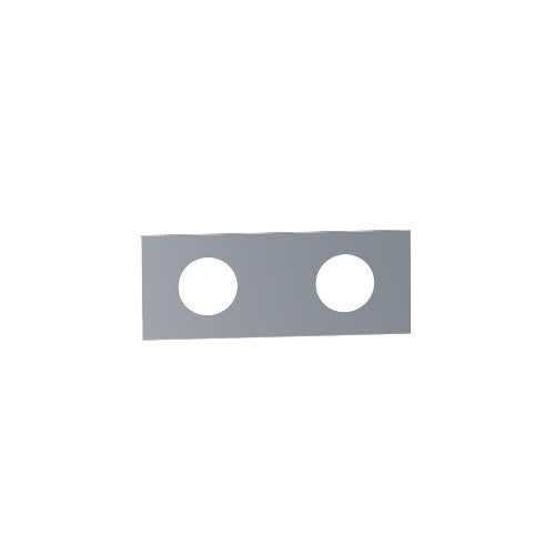 Vola - 2-Hole Plate- 2-3/8 Inch X 6 Inch , Hole Dia. 1-3/8 Inch , 1-3/8 Inch