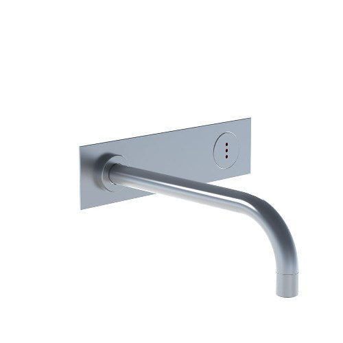 Vola - 4822 Electronic Wall-Mounted Single-Feed Basin Set with 9 Inch Spout