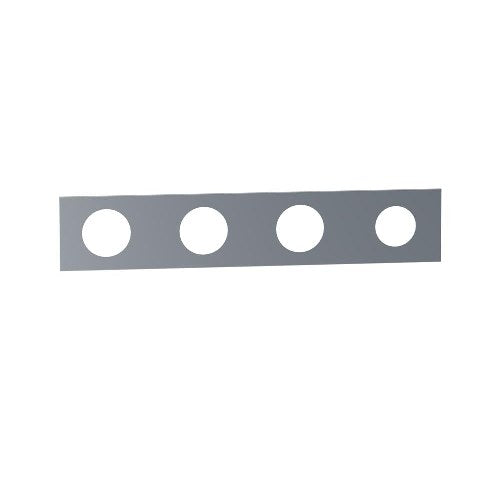 Vola - 4-Hole Plate- 2-3/8 Inch X 12 Inch