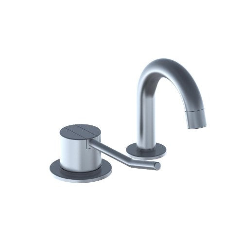 Vola - 590Al Two-Hole Deck-Mounted Faucet With 4-1/2 Inch High Swivel Spout