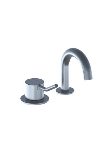 Vola - 590Am Two-Hole Deck-Mounted Faucet With 4-1/2 Inch High Swivel Spout