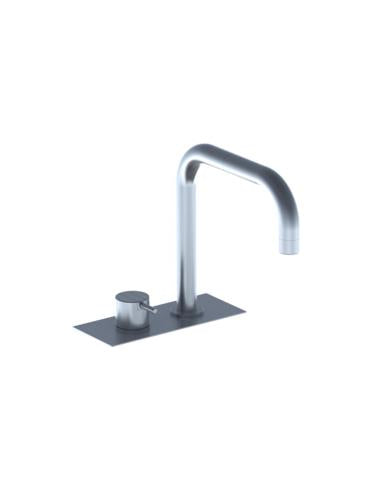 Vola - Pre-Assembled One-Handle Tub Mixer With Double Swivel Spout