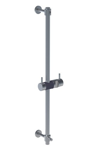 Vola - T34 Sliding Shower Bar With Handspray And Metal Hose