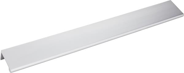 Elements - 12 Inch Overall Length Brushed Chrome Edgefield Cabinet Tab Pull