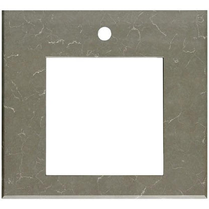 Linkasink - Gray 24 Inch Vanity Top, 14 X 14 Inch Cutout