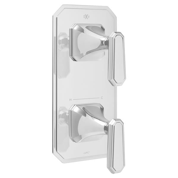 DXV - Belshire Two-Handle Thermostatic Valve Trim With Lever Handles