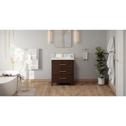 Jeffrey Alexander - Katara 30 Inch W  Single Basin Bathroom Vanity Set