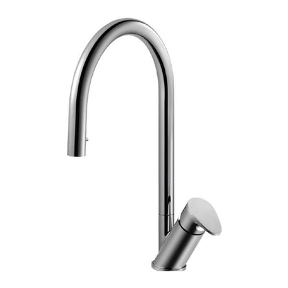 Hamat - Wave Single Function Hidden Pull Down Kitchen Faucet
