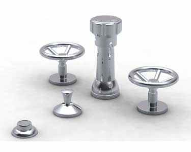 Watermark - Brooklyn Deck Mounted 4-Hole Bidet