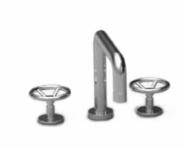 Watermark - Brooklyn Deck Mounted 3 Hole Bath Set