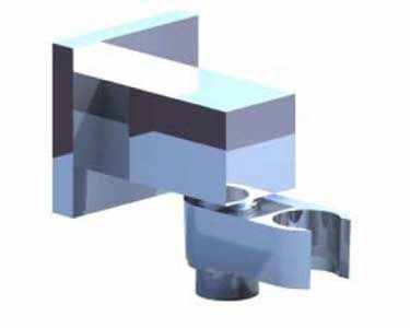 Watermark - Square Wall Elbow With Hook 1/2 Inch Npt Female