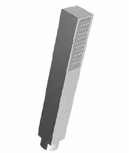 Watermark - Rectangular Hand Shower 2.0 Gpm at 80 Psi