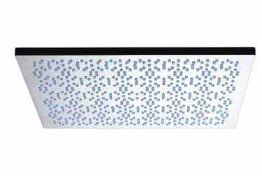 Watermark - 3/4 Inch Square Antiscale Shower Head 2.0 Gpm at 80 Psi