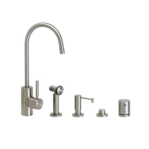 Waterstone - Parche Prep Faucet - 4Pc. Suite